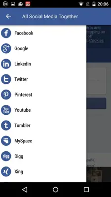 All Social Media Together android App screenshot 6